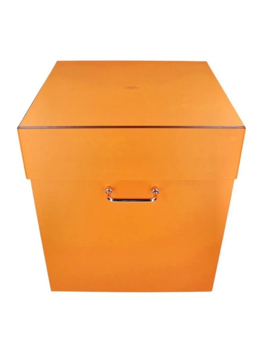Hermes Equipages D'herms Cork Stool Large Model Leather